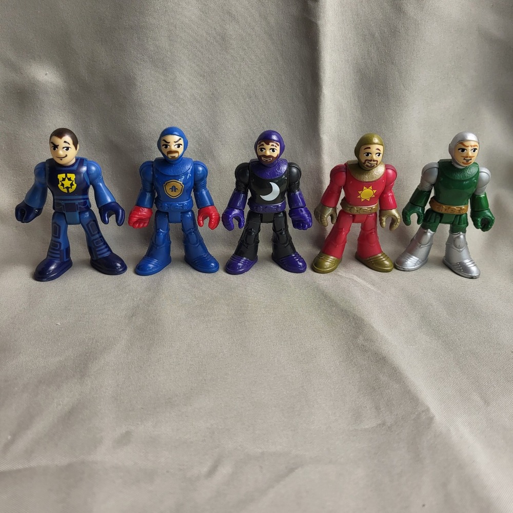 Fisher Price Imaginext Knight Figure Lot 10 Castle Warriors Medieval Figures